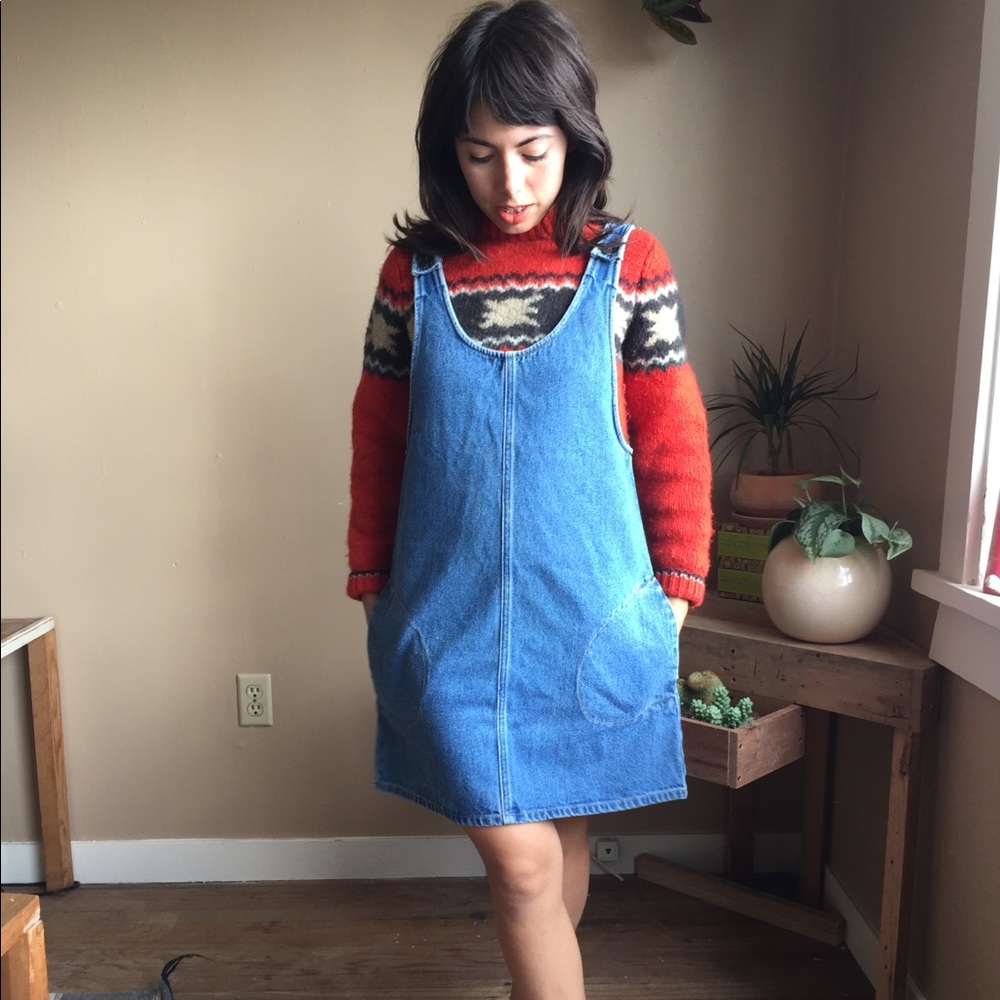 Denim dress